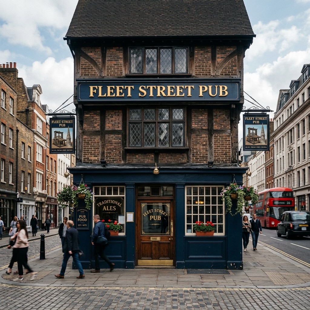 Fleet Street Pub exterior